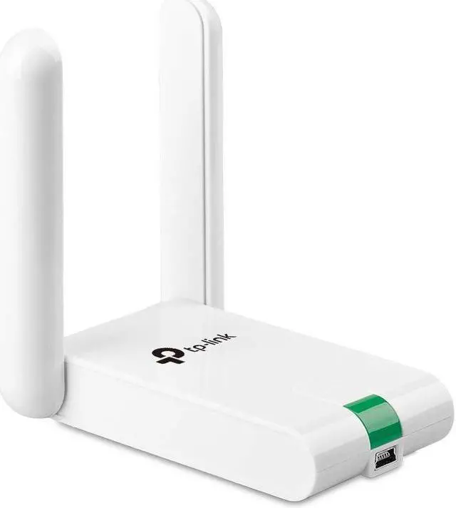 Main image of TP-Link USB Wifi Dongle 300Mbps High Gain Wireless Network Adapter for PC Desktop and Laptops. Supports Win10/8.1/8/7/XP, Linux 2.6.24 - 4.9.60, Mac OS 10.9 - 10.15 (TL-WN822N)