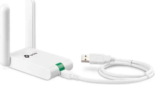 Alt view image 4 of 5 - TP-Link USB Wifi Dongle 300Mbps High Gain Wireless Network Adapter for PC Desktop and Laptops. Supports Win10/8.1/8/7/XP, Linux 2.6.24 - 4.9.60, Mac OS 10.9 - 10.15 (TL-WN822N)