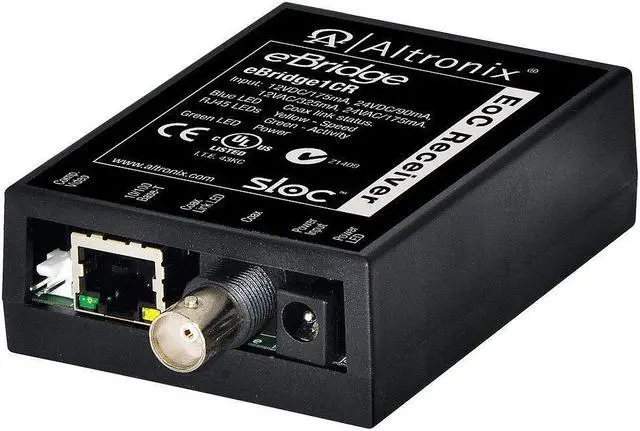Main image of Altronix - IP over Coax Receiver EBRIDGE1CR