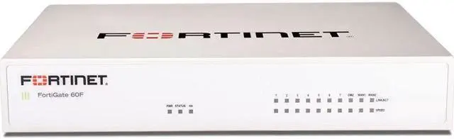 Main image of Fortinet FortiGate 60F Hardware - Next-Gen Firewall Protection & Security