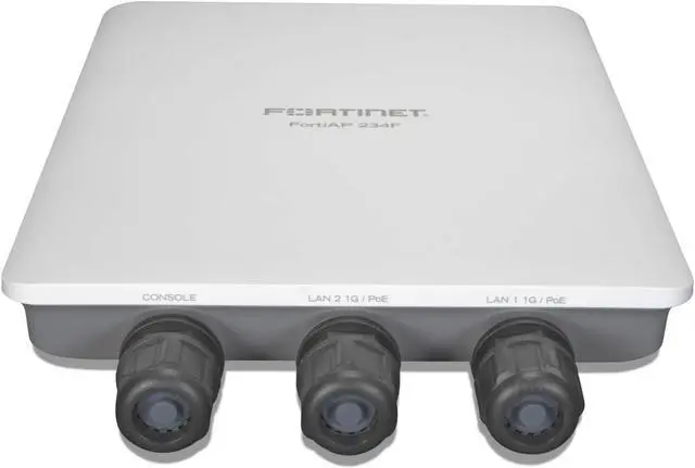 Main image of FORTINET FortiAP 234F Outdoor Wireless Access Point: Tri Radio, Internal Antenna, 2 x GE RJ45 Ports. (FAP-234F-A)