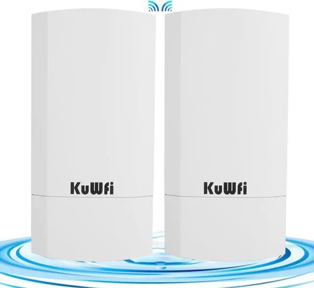 Alt view image 2 of 5 - KuWFi Bundle of Goods 2.4G Wireless WiFi Bridge and 10 Ports Gigabit Ethernet Network Switch