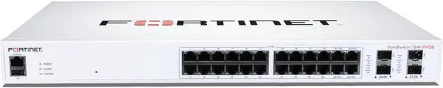 Main image of Fortinet FortiSwitch - 124F-POE L2+ Managed PoE Switch (FS-124F-POE)