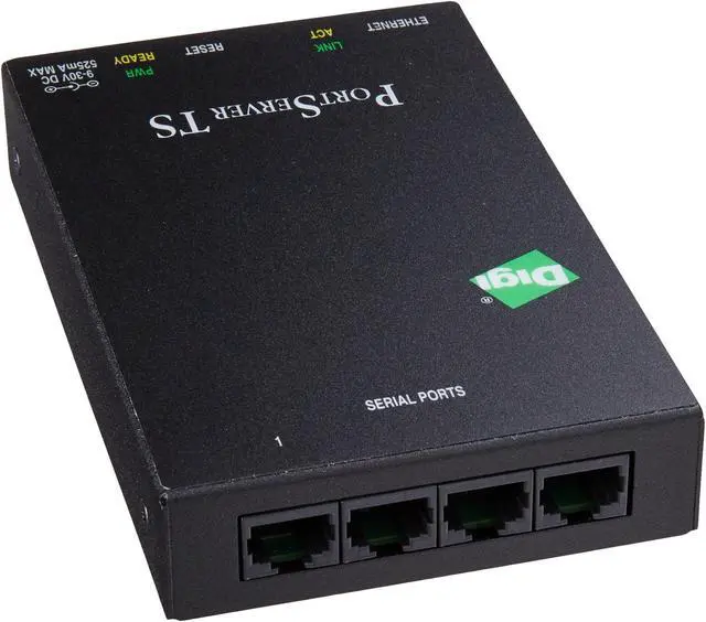 Alt view image 2 of 3 - Portserver Ts 4PORT RS-232 Serial to Ethernet Device Server