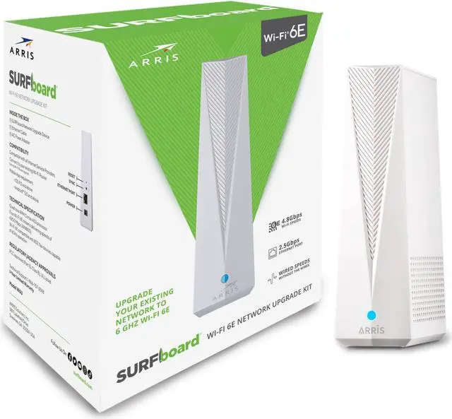 Alt view image 5 of 5 - ARRIS Surfboard Wi-Fi 6E Access Point | W6U | Dedicated 6 GHz Band for Compatible Devices | 2.5 Gbps Port | Works with Any Wi-Fi Device | Upgrade Your Network to Wi-Fi 6E