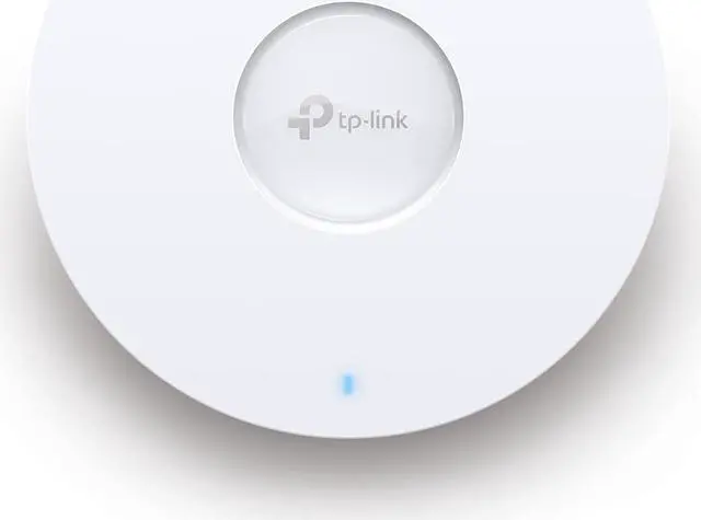 Main image of TP-Link EAP670 Omada WiFi 6 AX5400 Wireless 2.5G Ceiling Mount Access Point Support-Mesh, OFDMA, Seamless Roaming, HE160 & MU-MIMO SDN Integrated Cloud Access & Omada App PoE+ Powered, White