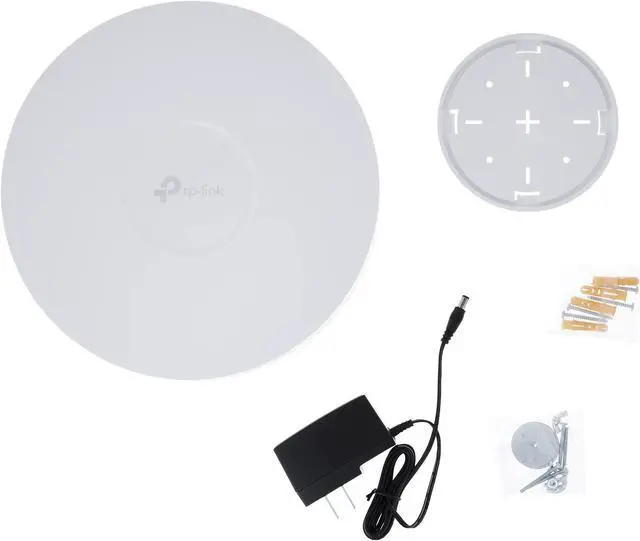 Alt view image 5 of 5 - TP-Link EAP670 Omada WiFi 6 AX5400 Wireless 2.5G Ceiling Mount Access Point Support-Mesh, OFDMA, Seamless Roaming, HE160 & MU-MIMO SDN Integrated Cloud Access & Omada App PoE+ Powered, White