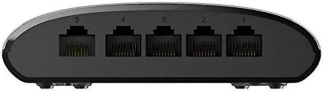 Alt view image 2 of 5 - D-Link Ethernet Switch, 5-Port Gigabit Plug n Play Compact Design Fanless Desktop Switch (DGS-1005G),Black