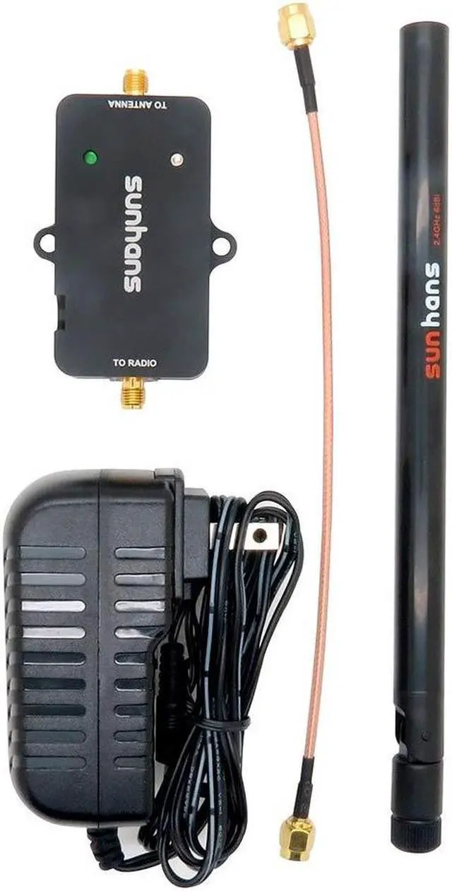 Alt view image 5 of 5 - Sunhans Indoor WiFi Signal Booster SH24BTA-N 3000mW 35dBm 2.4GHz 802.11b/g/n Drone Singal Extender WiFi Amplifier for House, Office, UAV, IP Cameras, RC Equipment
