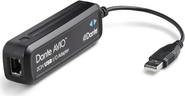 Main image of Audinate Audinate Dante AVIO 2x2 USB Type-C I/O Adapter for Dante Audio Network