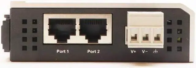Alt view image 3 of 5 - MOXA ioLogik E1212 Remote Ethernet I/O, 8DI/8DIO, 2-Port Switch