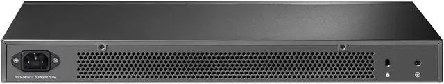 Alt view image 2 of 2 - TP-Link 48 Port Gigabit Switch | L2 Managed w/ Console Port | 4 SFP Slots | Limited Lifetime Protection | Support L2/L3/L4 QoS, IGMP and LAG | IPv6 and Static Routing (T2600G-52TS)