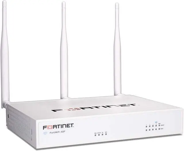 Alt view image 3 of 5 - FORTINET FortiWiFi-40F Network Security Appliance with 1 Year 24x7 FortiCare and FortiGuard Unified Threat Protection (FWF-40F-BDL-950-12)