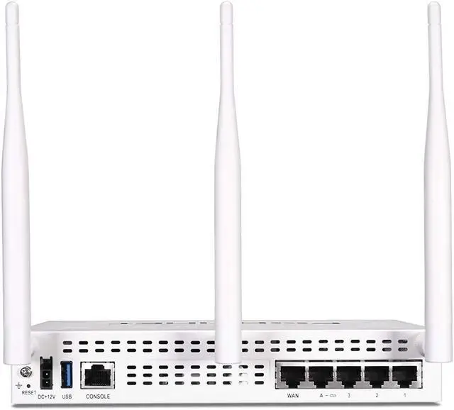 Alt view image 4 of 5 - FORTINET FortiWiFi-40F Network Security Appliance with 1 Year 24x7 FortiCare and FortiGuard Unified Threat Protection (FWF-40F-BDL-950-12)
