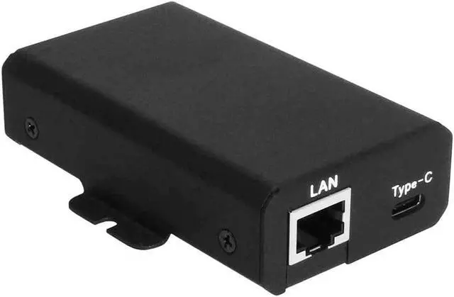 Main image of Coolgear PoE to USB-C PD Power Adapter 22W with Gigabit Ethernet & Smart Power Management for USB Type-C Tablets and Cell Phones