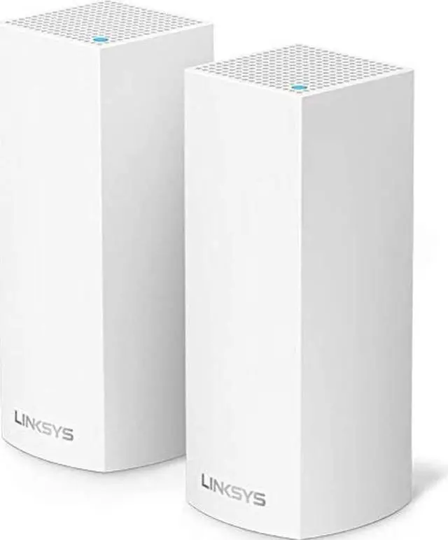 Main image of Linksys Velop Mesh Home WiFi System, 4,000 Sq. ft Coverage, 40+ Devices, Speeds up to (AC2200) 2.2Gbps - WHW0302