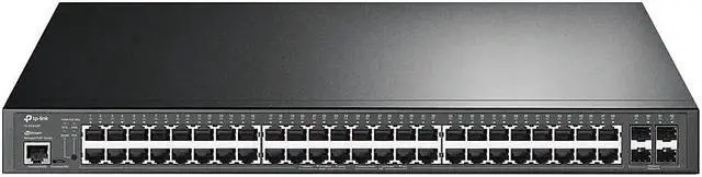 Main image of TP-Link TL-SG3452P | 48 Port Gigabit L2+ Managed PoE Switch | 48 PoE+ Port @384W, 4 x SFP Slots | PoE Auto Recovery | Omada SDN Integrated | IPv6 | Static Routing | 5 Year Manufacturer Warranty