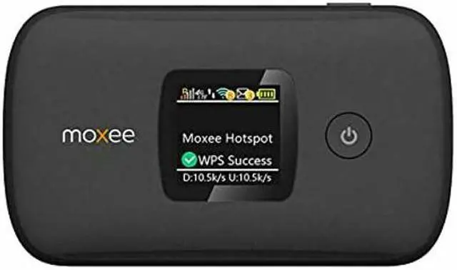 Alt view image 2 of 4 - AT&T Prepaid MOXEE K779 4G LTE Mobile Hotspot - Black - 256MB 1200 Mbps - 4G LTE, dual band