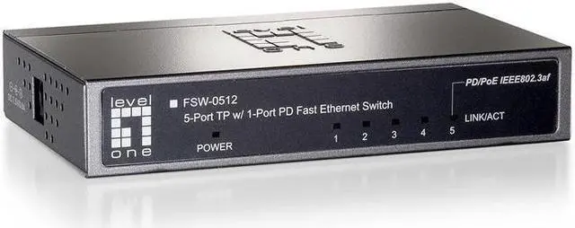 Main image of 5PORT Tp with 1PORT Poe Switch Wall Mountable