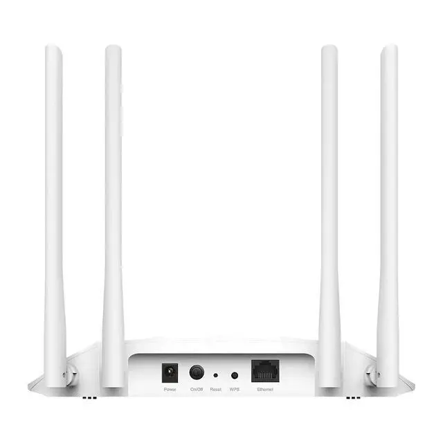 Alt view image 2 of 5 - TP-Link AC1200 Dual-Band Wi-Fi Access Point, 867Mbps at 5GHz + 300Mbps at 2.4GHz, MU-MIMO, 1 Gigabit Ports, Passive PoE Supported, Multi-SSID, 4 fixed antennas, Beamforming, White