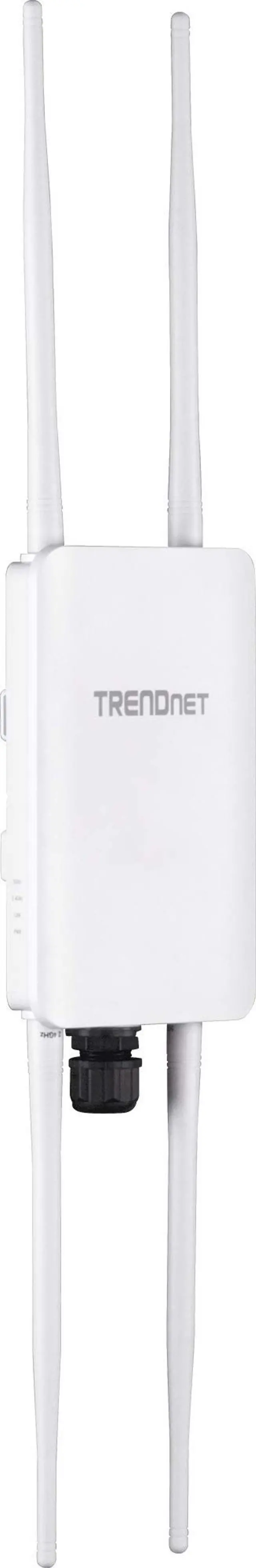 Main image of TRENDnet 5 DBI Wireless AC1300 Outdoor PoE+ Omni-Directional Access Point, TEW-841APBO, 4 X 5 DBI Omni Directional Antennas, Point-to-Point & Point-to-Multi-Point WiFi Bridging, IEEE 802.3AT PoE+