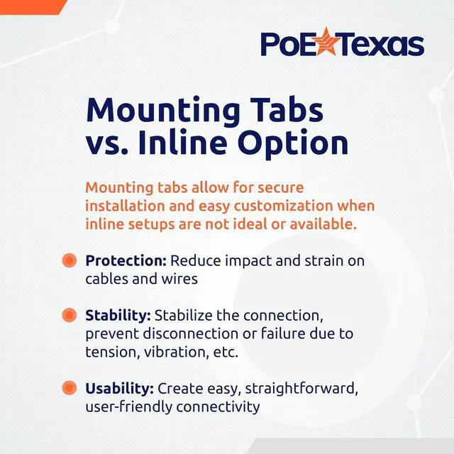 Alt view image 5 of 5 - PoE Texas 12 Volt PoE+ - IEEE 802.3at - Splitter Splits Power Over Ethernet to 12v DC & Gigabit Data with Opto-Isolation Protection for 12v 25w Devices, Tablets, Single Board Computers, PTZ Cameras