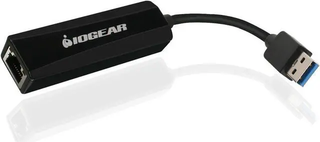Alt view image 2 of 4 - IOGEAR USB 3.0 to Ethernet Adapter - LAN Network Adapter - Gigabit (10/100/1000Mbps) - USB Powered - Nintendo Switch - Windows - Linux - MacBook Air - Chromebook - Surface - GUC3100