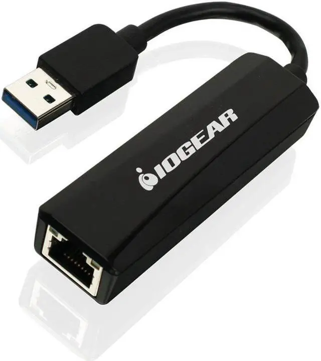 Alt view image 3 of 4 - IOGEAR USB 3.0 to Ethernet Adapter - LAN Network Adapter - Gigabit (10/100/1000Mbps) - USB Powered - Nintendo Switch - Windows - Linux - MacBook Air - Chromebook - Surface - GUC3100