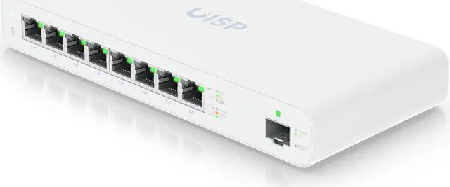 Main image of Ubiquity MicroPoP 8X RJ45 110W Switch