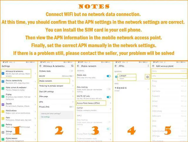 Alt view image 5 of 5 - KuWFi 4G LTE Router with SIM Card Slot, 300Mbps Unlocked Wireless WiFi Internet Routers with 4pcs Non-Detachable Antennas for USA/CA/MX[Not for Verizon]