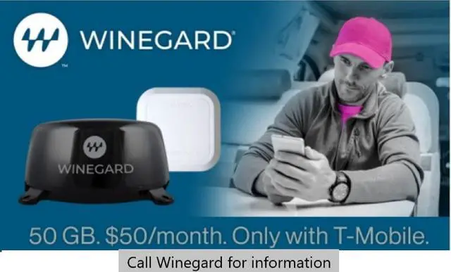 Alt view image 5 of 5 - Winegard GW-1000 Gateway 4G LTE WiFi Router for AIR 360+ Antenna