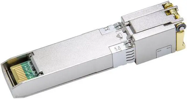Alt view image 3 of 5 - 6COM 10GBase-T SFP+ Copper Transceiver, 10G SFP 10G-T RJ45 Module up to 30 Meters, Compatible for Ubiquiti UF-RJ45-10G, Netgear AXM765, and Other Open Switches