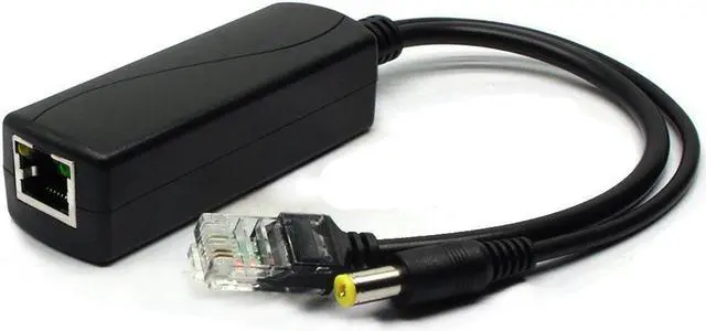 Alt view image 2 of 5 - ANVISION 4-Pack Active 48V to 12V PoE Splitter Adapter, IEEE 802.3af Compliant, 10/100Mbps, for IP Camera AP Voip Phone and More