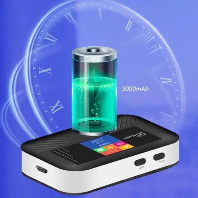 Alt view image 4 of 5 - Bewinner X30 Portable 4G Travel Router for European, 150Mbps 4G LTE WiFi Mobile Hotspot with SIM Card Slot Unlocked, Dual Band, 4G B1/3/7/8/20/38/40/41, Bewinner81tu6rhqvb