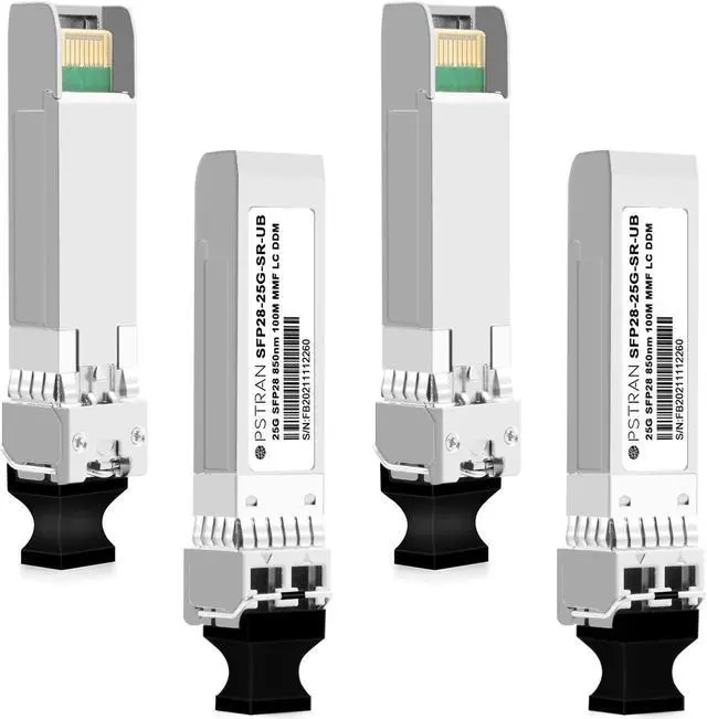 Main image of OPSTRAN 25GBASE-SR SFP28 Optical Transceiver Module Compatible with Ubiquiti UACC-OM-SFP28-SR 25G SFP28 850nm 100m DOM Duplex LC MMF 4 pack