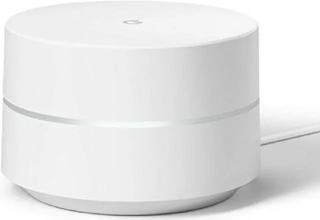 Main image of Google WiFi System, 1-Pack - Router Replacement for Whole Home Coverage - NLS-1304-25,white