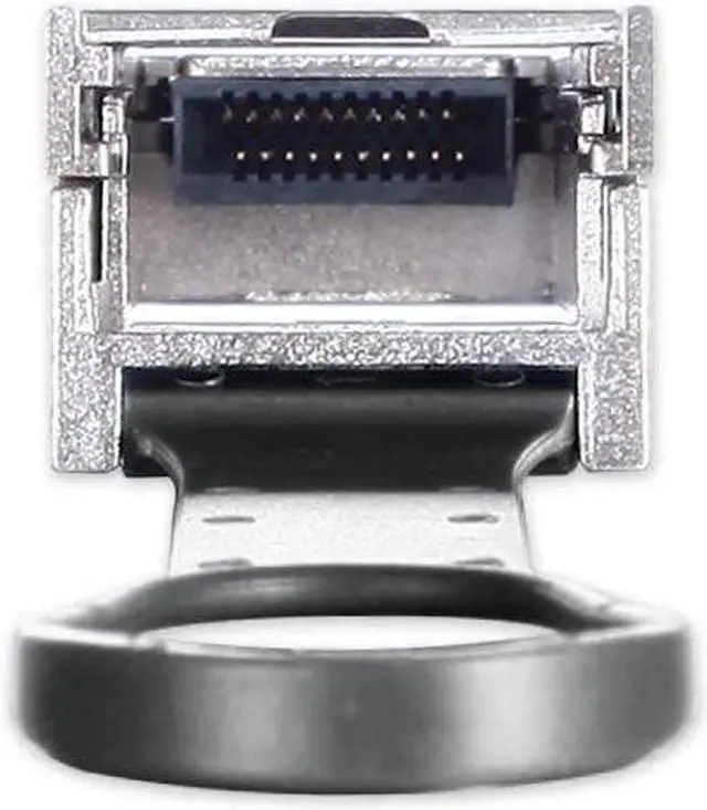 Alt view image 2 of 3 - H!Fiber QSA Adapter, 40G QSFP to 10G SFP+ Converter Module for Cisco CVR-QSFP-SFP10G and More Devices, All-Metal housing