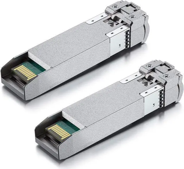 Alt view image 3 of 4 - ipolex a Pair of 10GBase-BIDI Transceiver Compatible with Cisco SFP-10G-BXD-I/SFP-10G-BXU-I, 10G SFP+ BiDi 1330nm-TX/1270nm-RX, SMF, up to 20 km, for Cisco, Ubiquiti UniFi, Netgear,D-Link and More