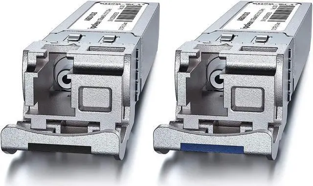 Main image of ipolex a Pair of 10GBase-BIDI Transceiver Compatible with Cisco SFP-10G-BXD-I/SFP-10G-BXU-I, 10G SFP+ BiDi 1330nm-TX/1270nm-RX, SMF, up to 20 km, for Cisco, Ubiquiti UniFi, Netgear,D-Link and More