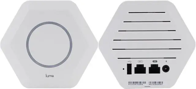 Alt view image 3 of 5 - Luma Whole Home WiFi (3 Pack - White) - Replaces WiFi Extenders and Routers, Free Virus Blocking, Free Parental Controls, Gigabit Speed
