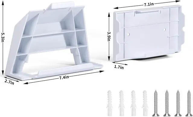 Alt view image 3 of 5 - Starlink Gen 3 Router Wall Mount Kit with Power Supply Mounting Bracket