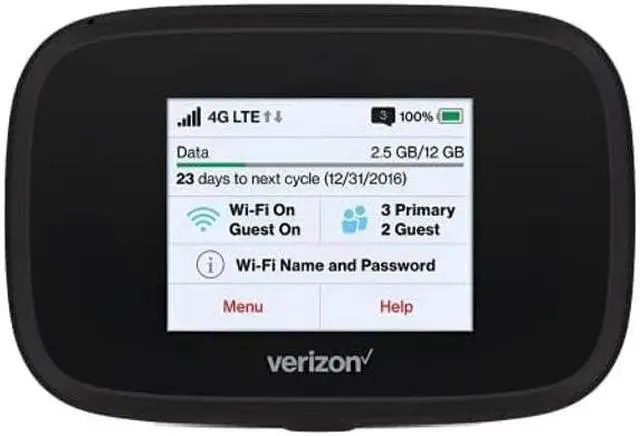 Main image of Verizon Wireless Jetpack Inseego MiFi 7730L | Unlocked Mobile Hotspot for Travel | 4G Mobile Portable WiFi | LTE Cat9 Up to 450 Mbps | Usage Up to 12 Hours | EVDO-LINK Bundle - Verizon Sim Card