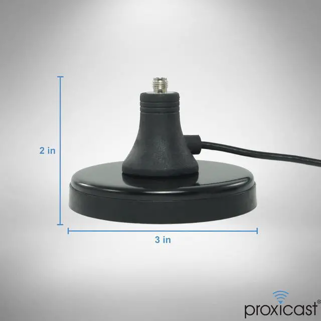 Alt view image 4 of 5 - Proxicast 8 dBi 4G/5G External Magnetic High Gain Cell Antenna Compatible with AT&T Nighthawk M6/MR6110 & MR6500, M5/MR5200, M1/MR1100, Verizon 8800L & Hotspots with TS9 Connectors (ANT-006-TS9-2PK)
