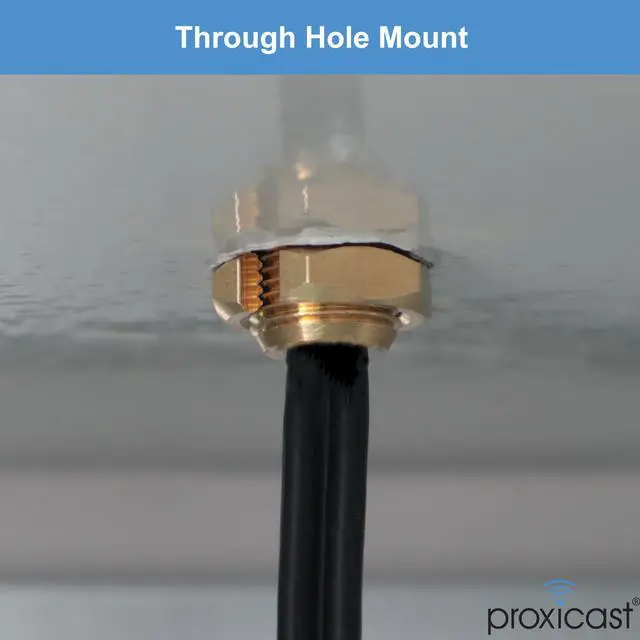 Alt view image 3 of 5 - Proxicast Ultra Low Profile MIMO 4G / 5G Omni-Directional Screw-Mount Puck Antenna for Verizon, AT&T T-Mobile (and Others) Modems & Routers with SMA External Antenna Jacks (ANT-122-S02)