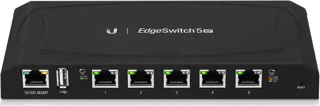 Alt view image 2 of 5 - Ubiquiti ES-5XP - EdgeSwitch 5XP, 5-Port, PoE
