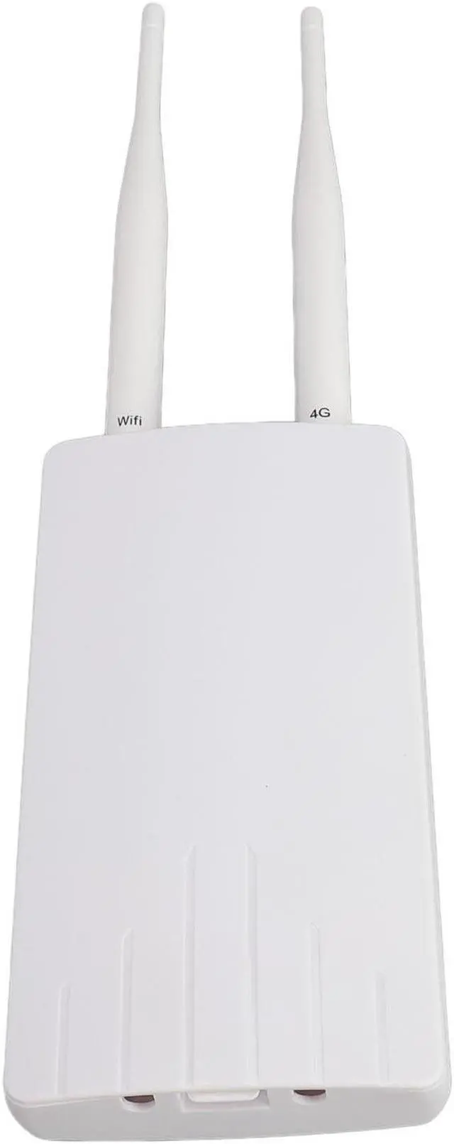 Main image of Outdoor 4G LTE POE WiFi Router SIM Card Slot - Connects Up to 10 Devices, 300Mbps Unlocked Modem - European Compatible, 2 Antennas for Extended Range (US Plug)