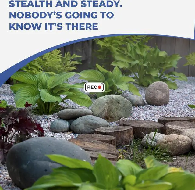Alt view image 5 of 5 - SPY ASSOCIATES Fake Decorative Rock Hidden Camera  Wireless Outdoor Security Protection with Motion Sensor  720P HD Mini Surveillance Capture for Home & Property Protection