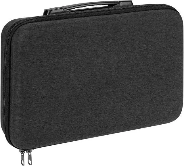 Alt view image 5 of 5 - Geekria Hard Travel Case, Compatible with Apple 2023/2020 Mac Mini Desktop and Fit for Magic Keyboard, Magic Mouse Carrying Case (Dark Gray)