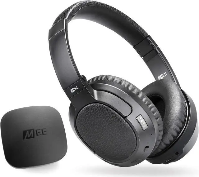 Main image of MEE audio Connect T1CMA Bluetooth Over-Ear Wireless Headphones Headset for TV with no Audio Delay; includes Transmitter (Optical/AUX/RCA) and CinemaEAR Audio Enhancement for Seniors & Hard of Hearing