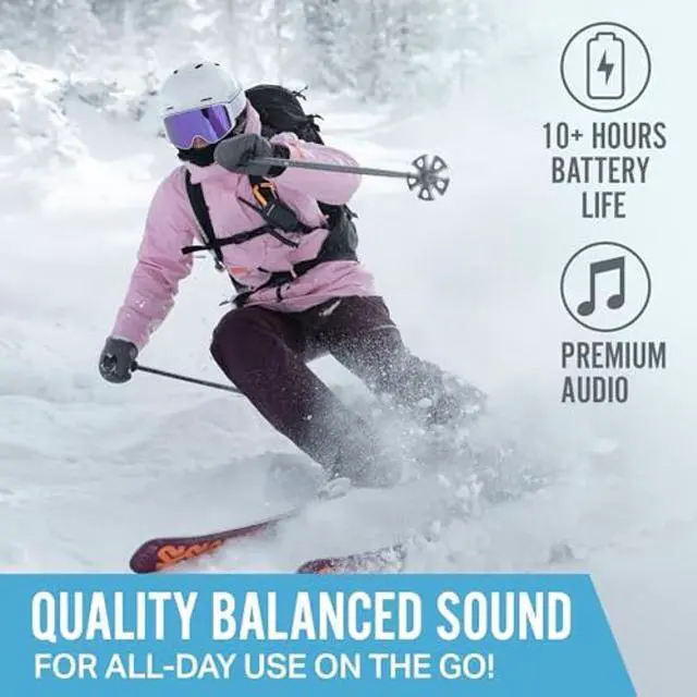 Alt view image 4 of 5 - Wildhorn Alta Wireless Bluetooth, Drop-in Headphones - HD Speakers Compatible Any Audio Ready Ski/Snowboard Helmet Headphones. Glove Friendly Controls, Microphone for Hands-Free Calls